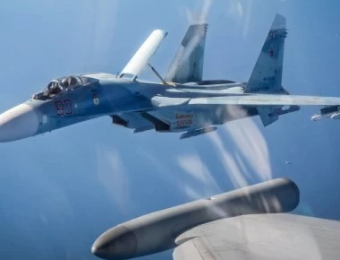 Βρετανικά Typhoon σε «σχηματισμό» με ρωσικά Su-35 στη Βαλτική